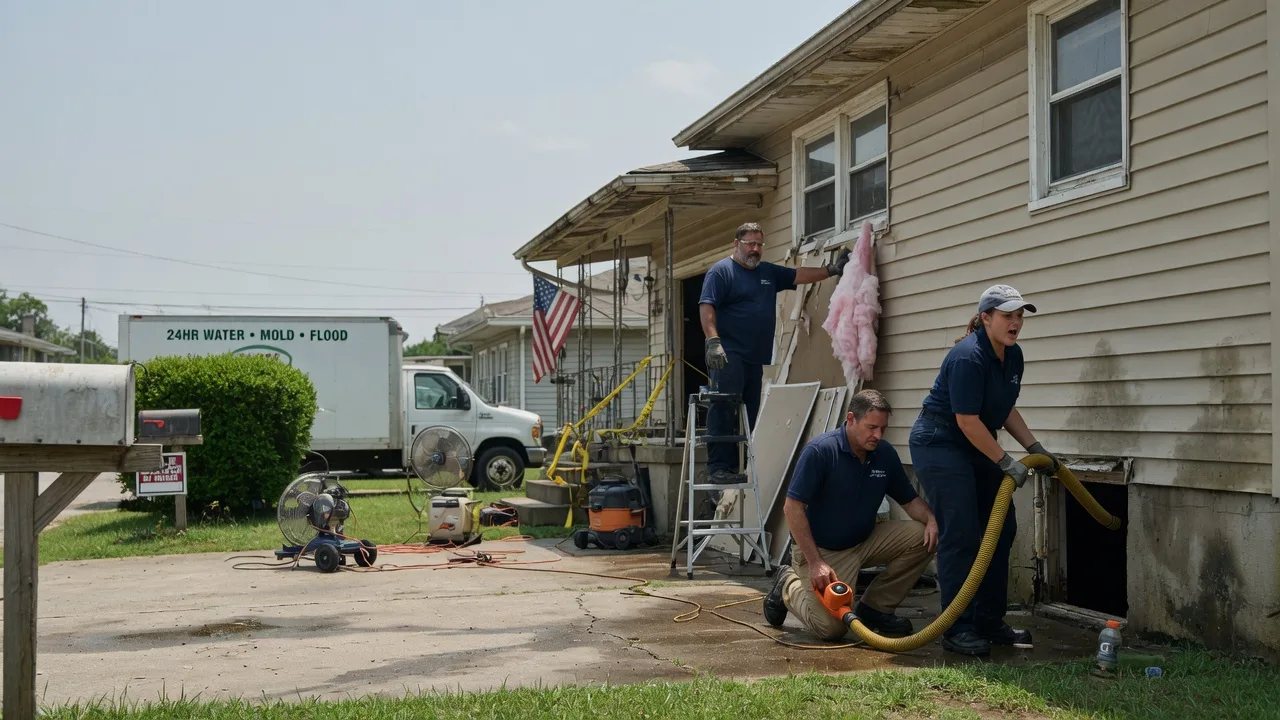 Water Damage Repair in Sawyerville, IL near me